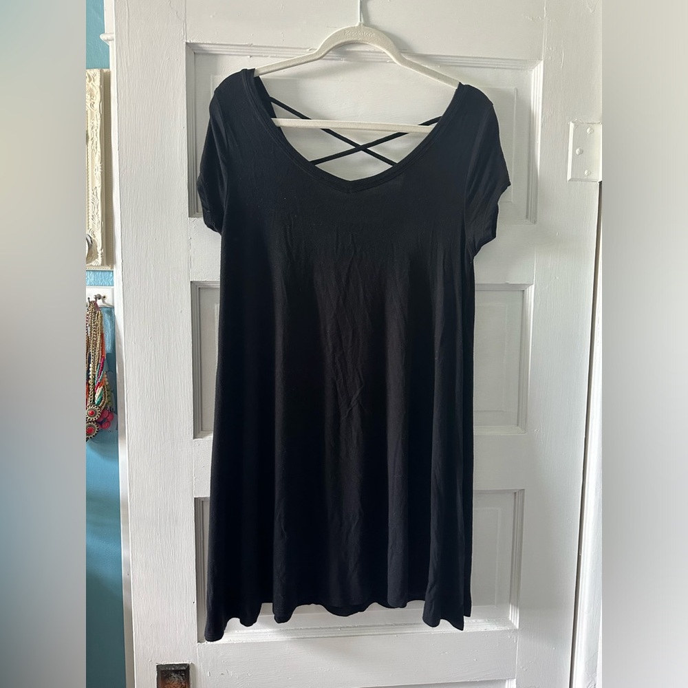 SO Women’s Black TShirt Dress